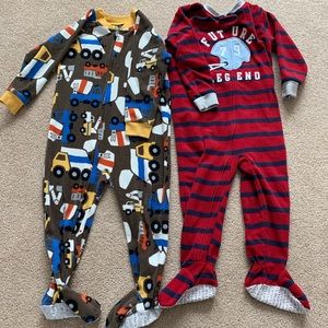 Carter 2t fleece pajamas